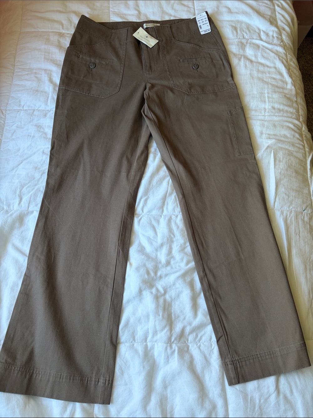 Christopher & Banks Women's Modern Fit Brown Pants Size 12 Average
